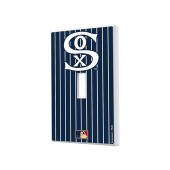 Chicago White Sox 1919 Cooperstown Pinstripe Single Toggle Light Switch Plate