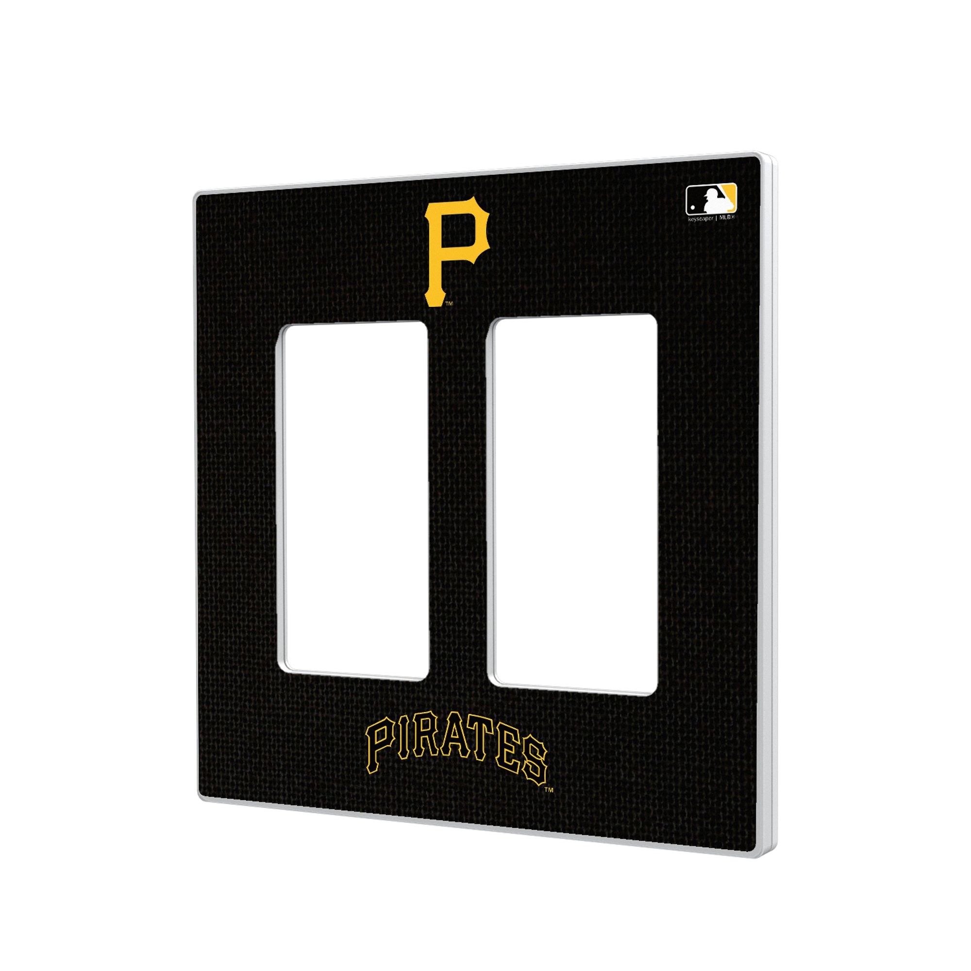 Pittsburgh Pirates Solid Double Rocker Light Switch Plate Pittsburgh Pirates Solid Double Rocker Light Switch Plate