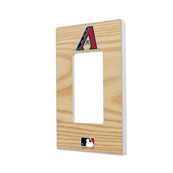 Arizona Diamondbacks Baseball Bat Design Single Rocker Light Switch Plate