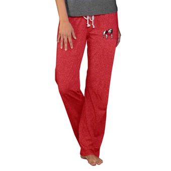 Women's Concepts Sport  Red Georgia Bulldogs Quest Knit Lightweight Pants