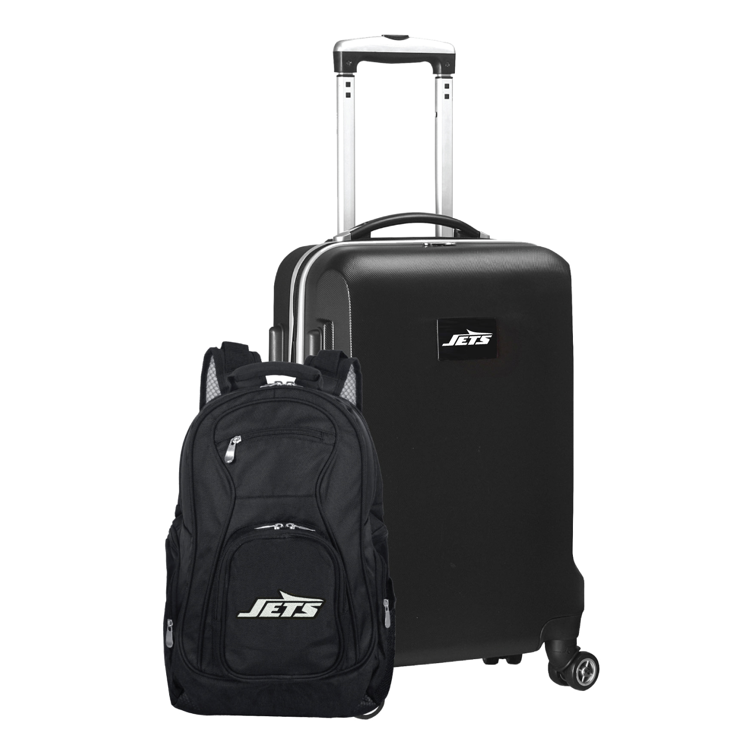 MOJO Black New York Jets 2-Piece Backpack & Carry-On Set