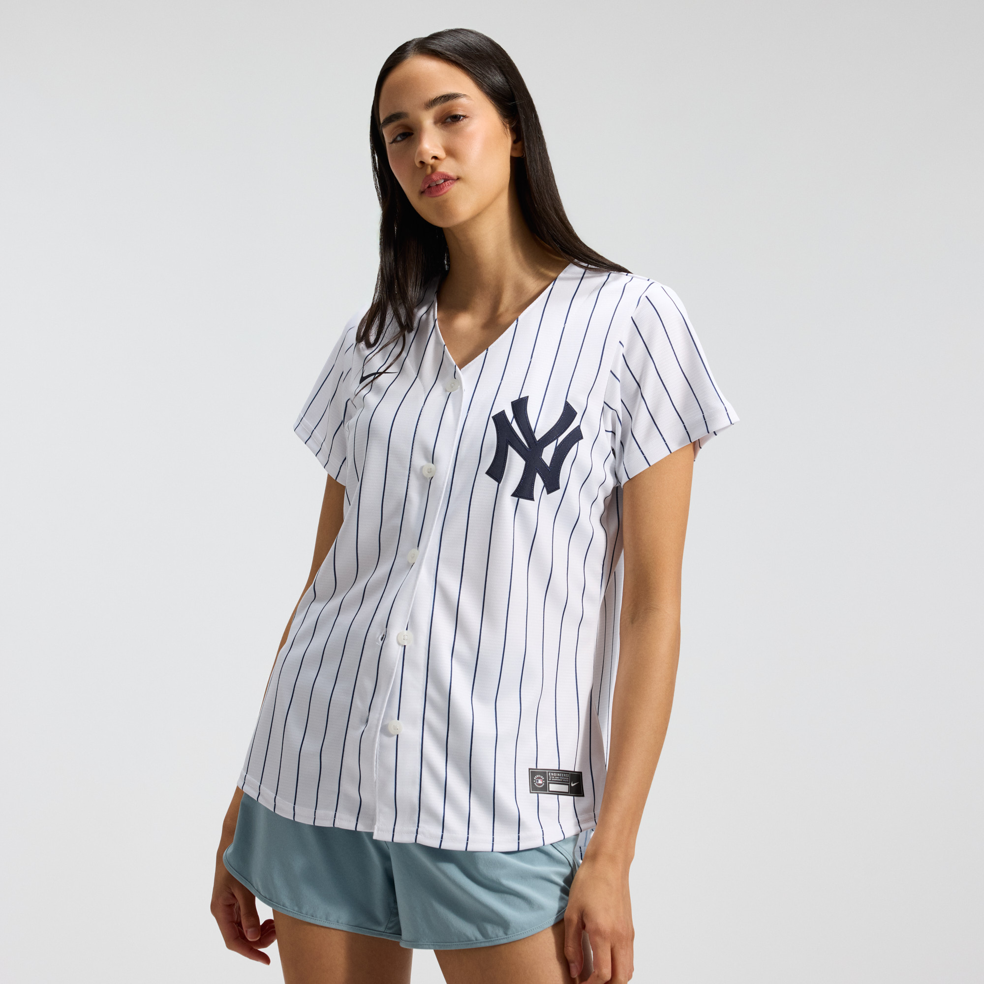Women's Nike White New York Yankees Home Replica Team Jersey