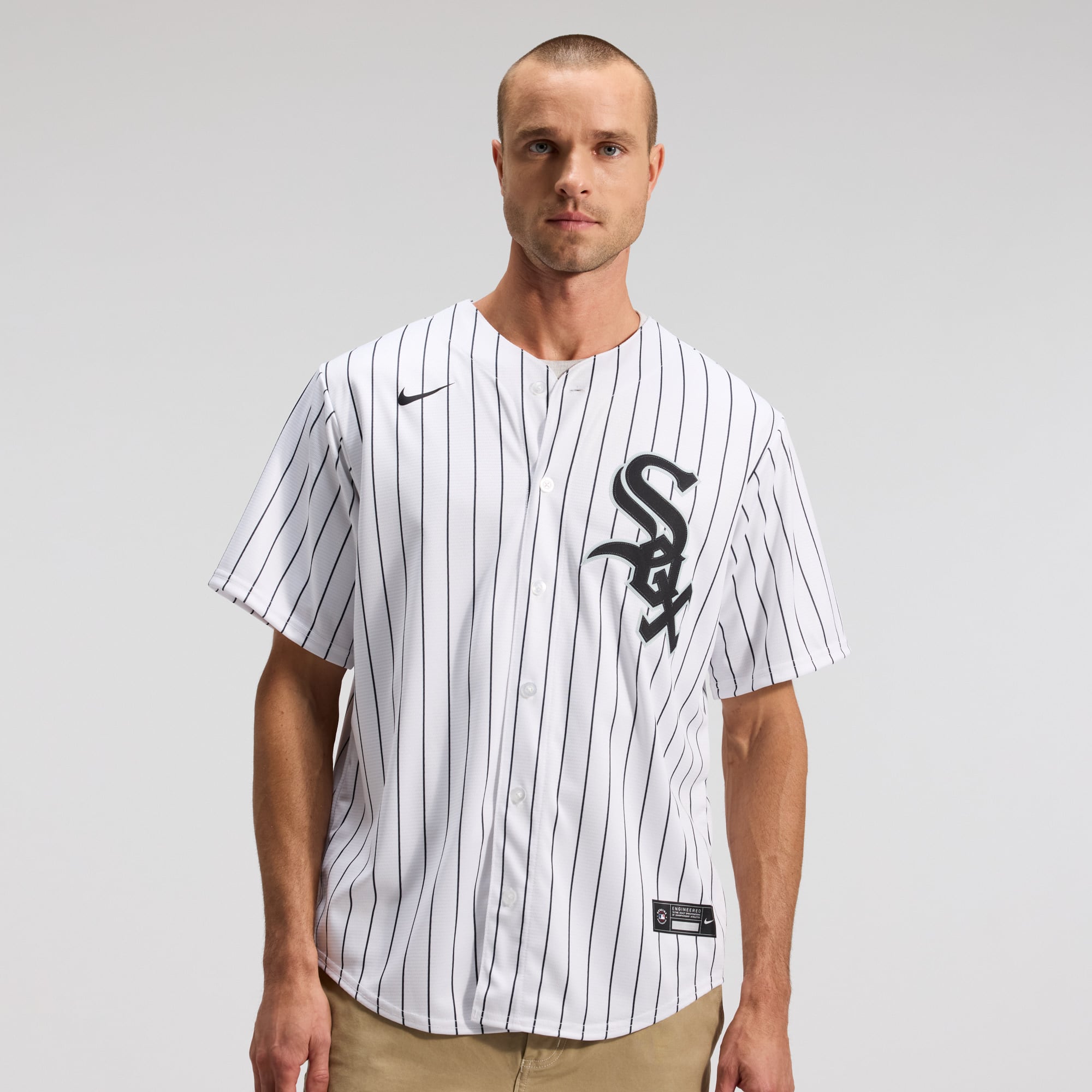 Men's Nike White Chicago White Sox Home Replica Team Jersey