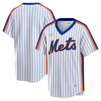 Men's Nike White New York Mets Home Cooperstown Collection Team Jersey