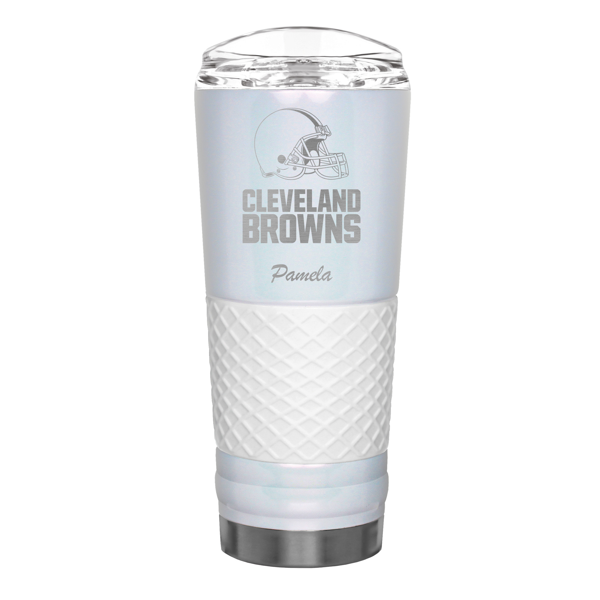 Cleveland Browns 24oz. Personalized Opal Draft Tumbler