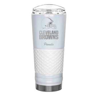 Cleveland Browns 24oz. Personalized Opal Draft Tumbler