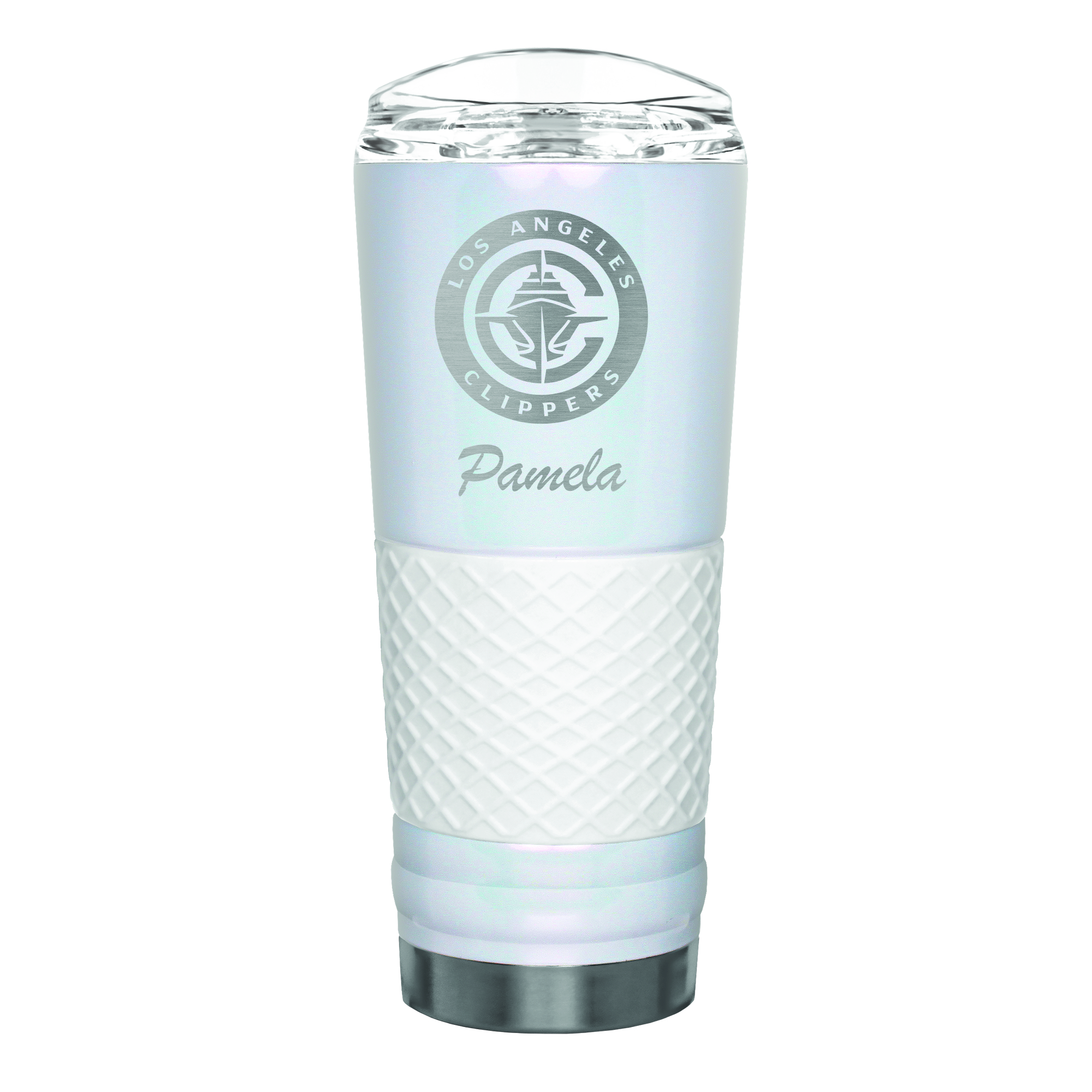 LA Clippers 24oz. Personalized Opal Draft Tumbler