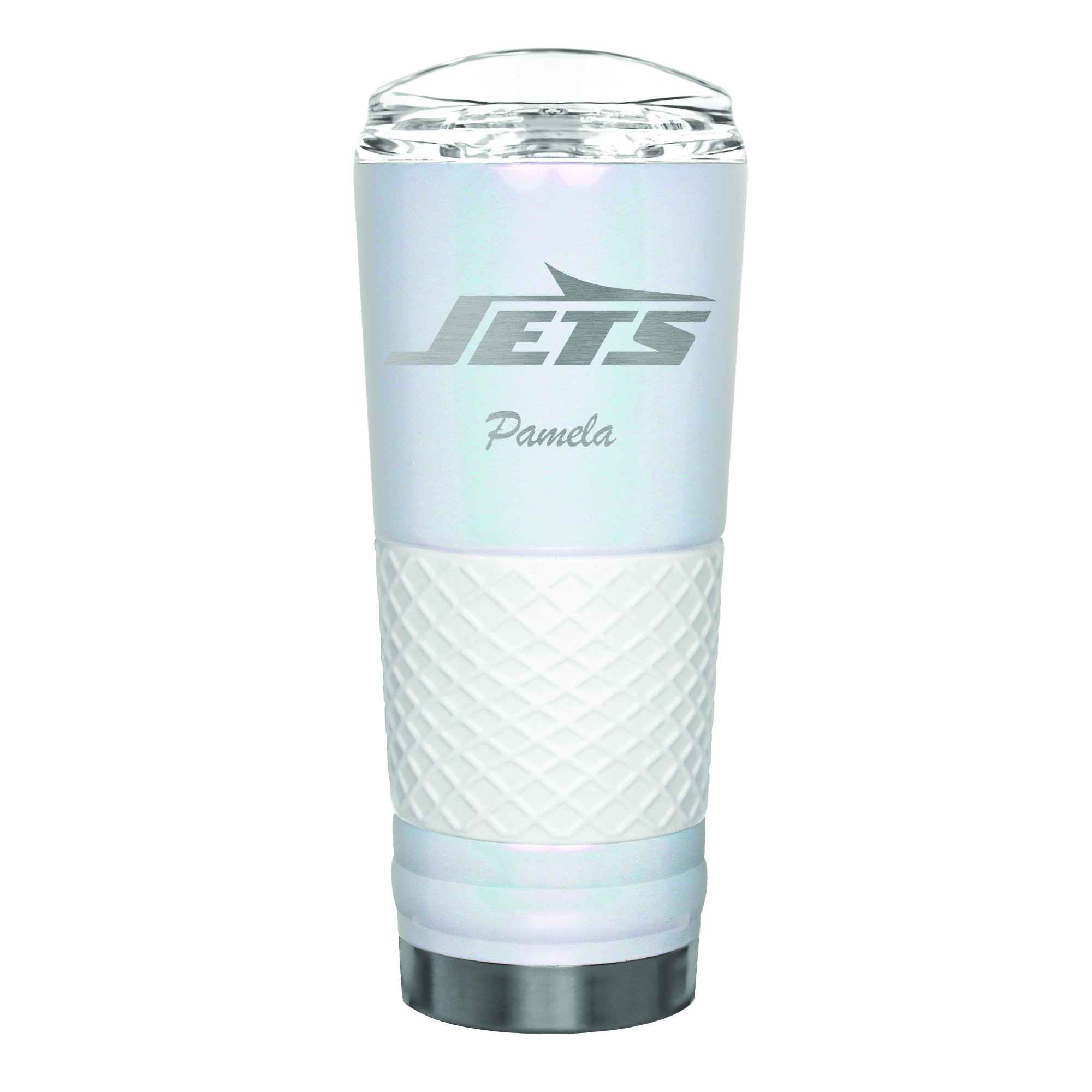 New York Jets 24oz. Personalized Opal Draft Tumbler