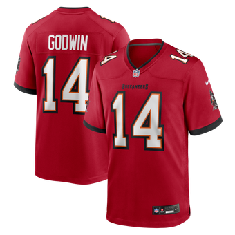 Men's Nike Chris Godwin Red Tampa Bay Buccaneers Game Player Jersey