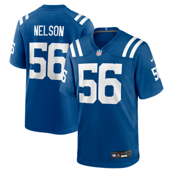 Men's Nike Quenton Nelson Royal Indianapolis Colts Player Game Jersey