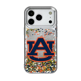 Auburn Tigers iPhone Glitter Confetti Design Case