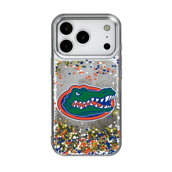 Florida Gators iPhone Glitter Confetti Design Case