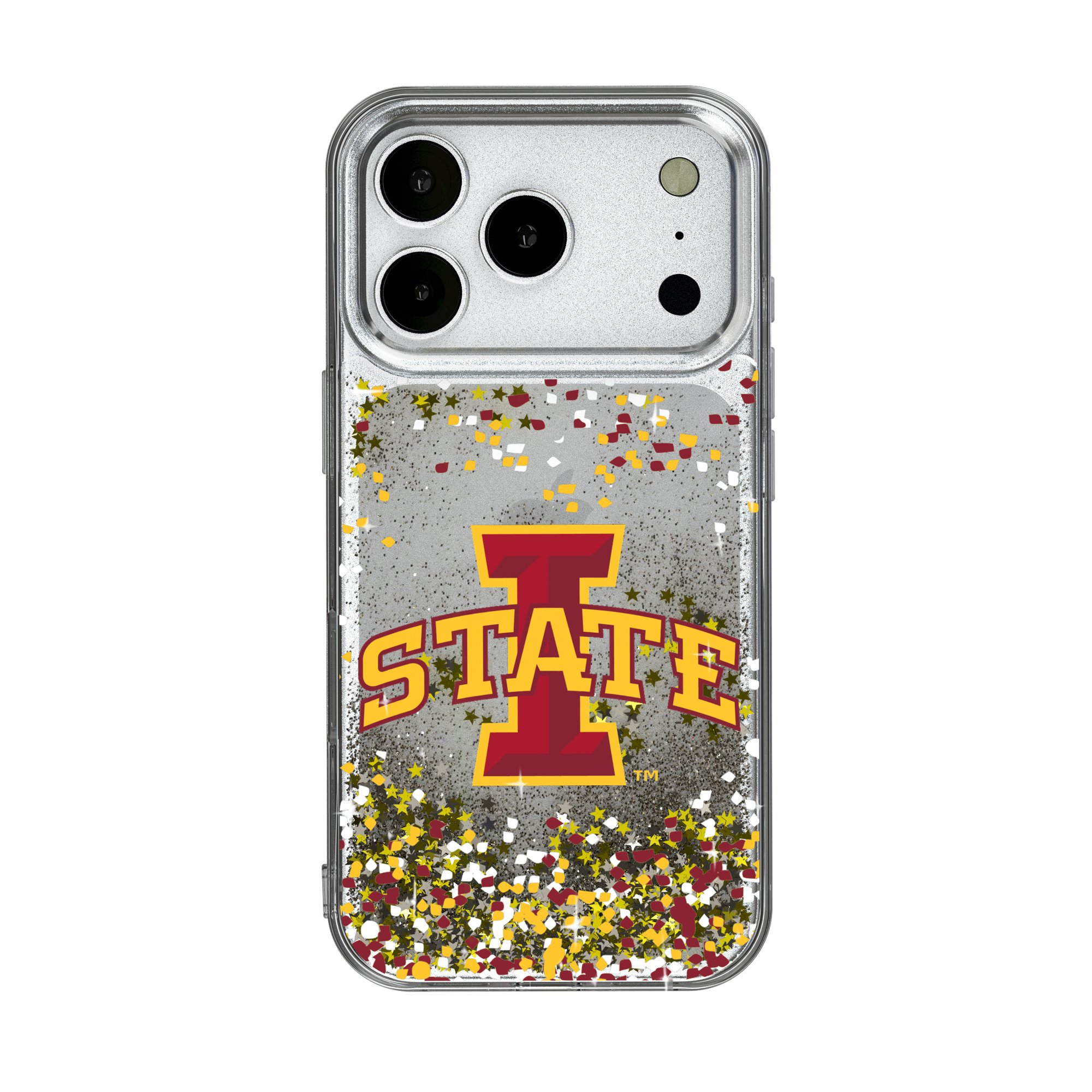 Iowa State Cyclones iPhone Glitter Confetti Design Case Iowa State Cyclones iPhone Glitter Confetti Design Case