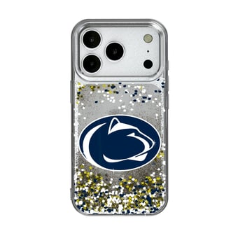 Penn State Nittany Lions iPhone Glitter Confetti Design Case