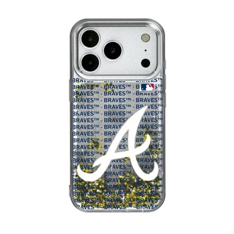 Atlanta Braves iPhone Text Backdrop Design Case