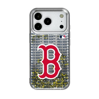 Boston Red Sox iPhone Text Backdrop Design Case