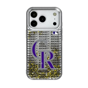 Colorado Rockies iPhone Text Backdrop Design Case