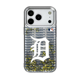 Detroit Tigers iPhone Text Backdrop Design Case