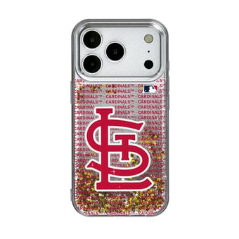 St. Louis Cardinals iPhone Text Backdrop Design Case