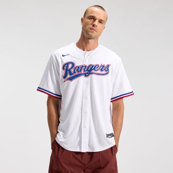 Men's Nike White Texas Rangers Home Replica Team Jersey