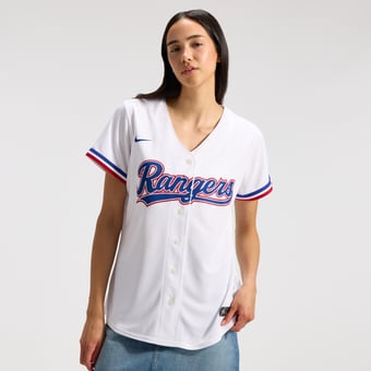 Women's Nike White Texas Rangers Home Replica Team Jersey