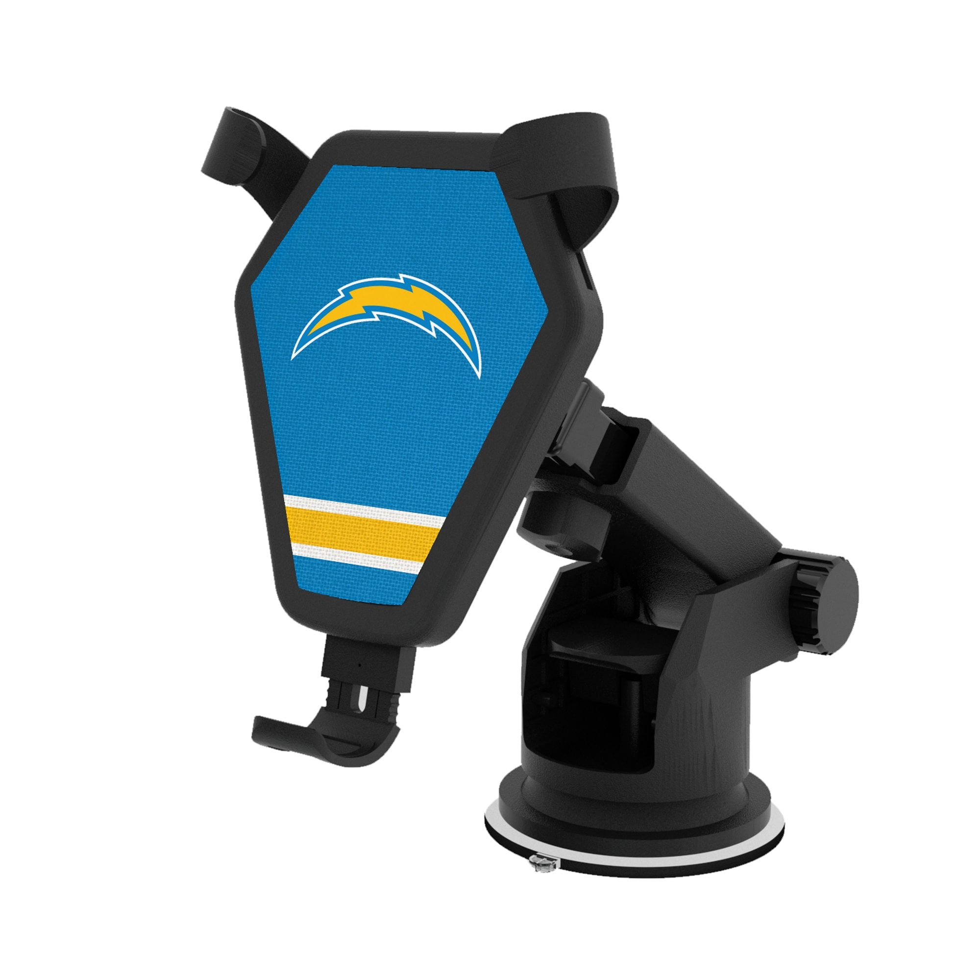 Los Angeles Chargers Stripe Design Wireless Car Charger Los Angeles Chargers Stripe Design Wireless Car Charger