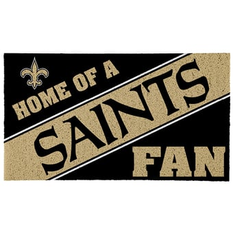 New Orleans Saints 18" x 30" Team Turf Mat