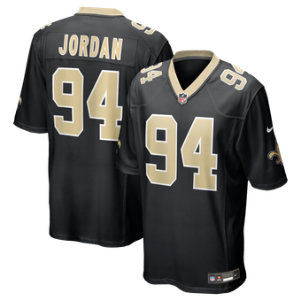 Men's Nike Cameron Jordan Black New Orleans Saints Game Jersey