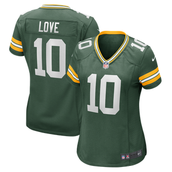 Women's Nike Jordan Love Green Green Bay Packers Game Jersey