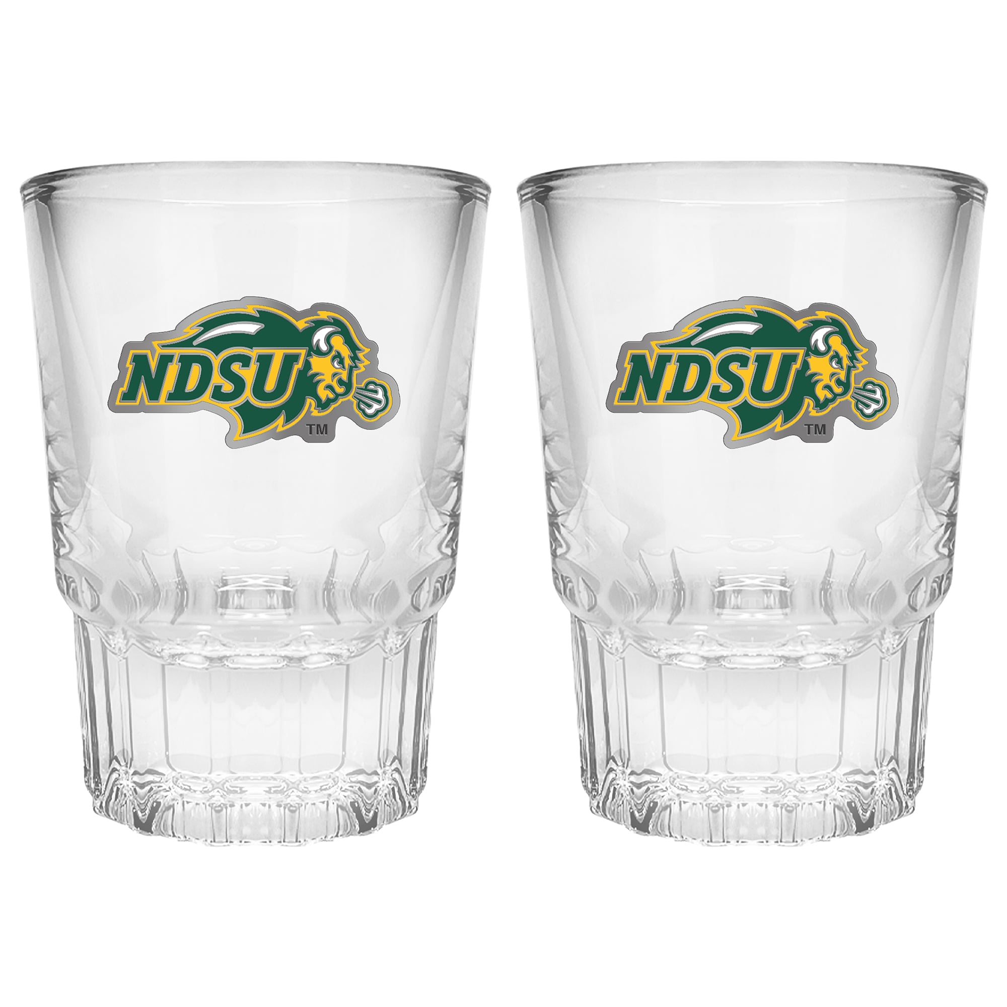 NDSU Bison 2-Piece Prism Shot Glass Set