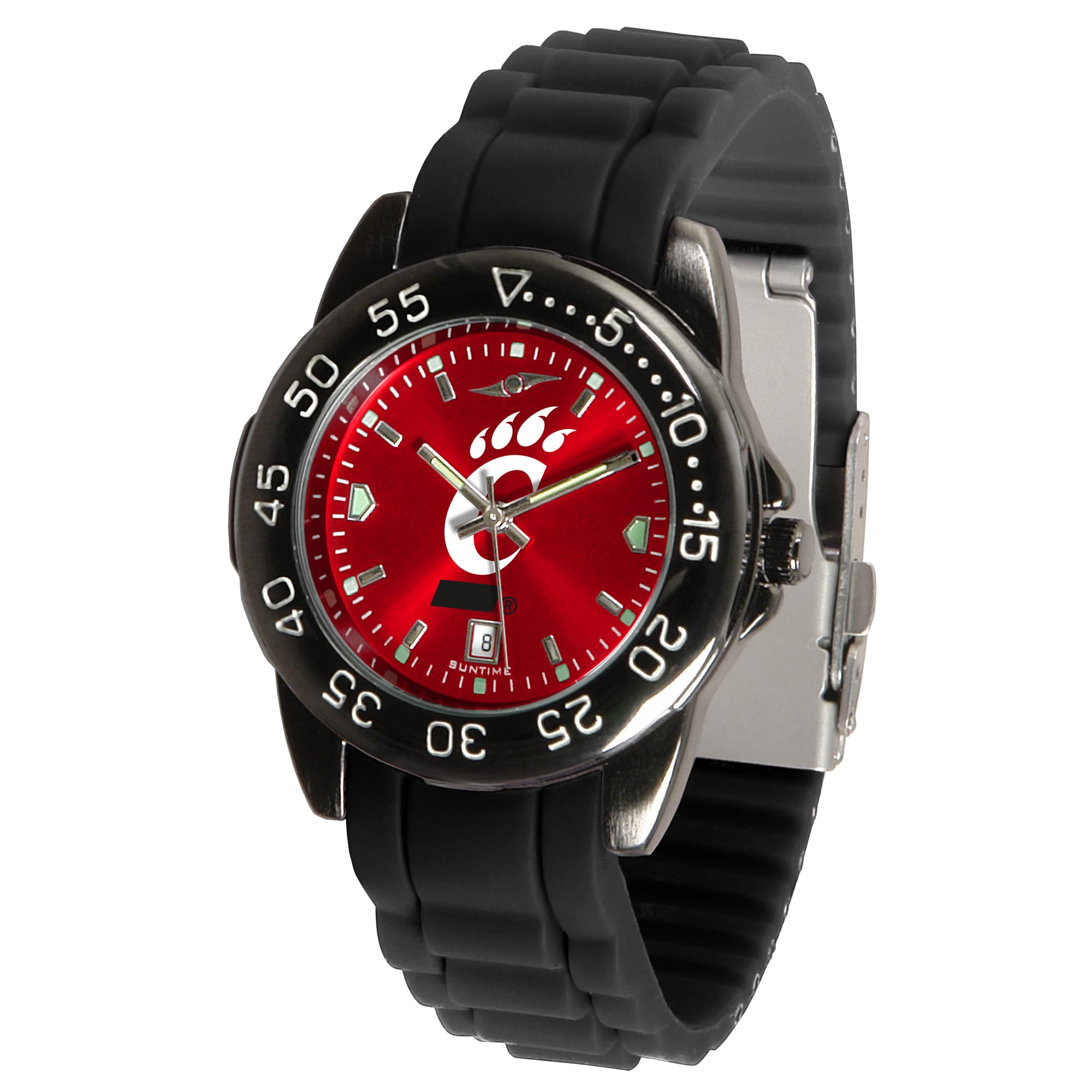 Black Cincinnati Bearcats FantomSport AC AnoChrome Watch