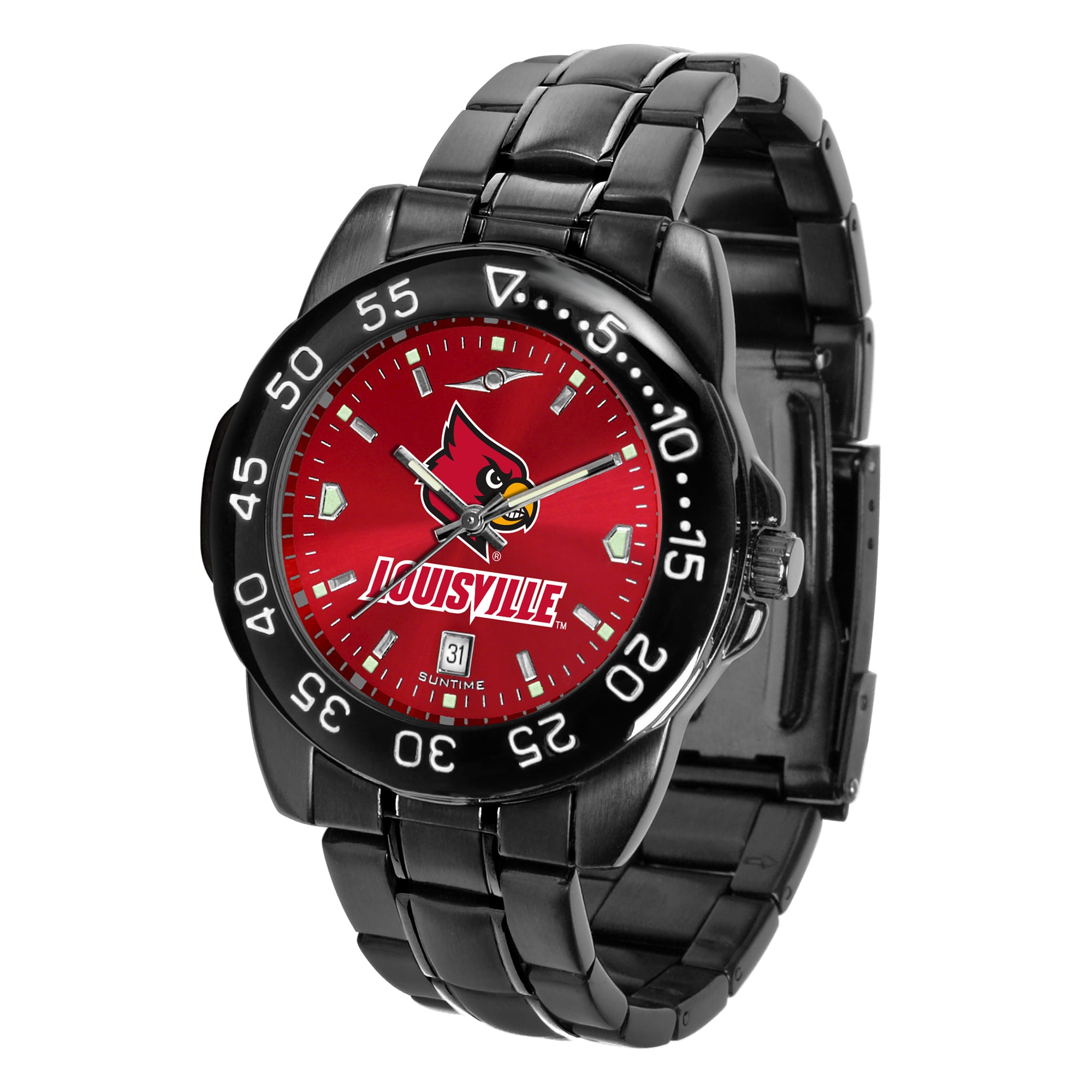 Red Louisville Cardinals FantomSport AnoChrome Watch