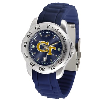 Navy Georgia Tech Yellow Jackets Sport AC AnoChrome Watch