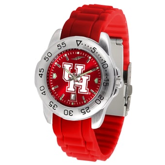 Red Houston Cougars Sport AC AnoChrome Watch