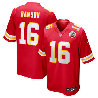 Men's Nike Len Dawson Red Kansas City Chiefs Game Retired Player Jersey
