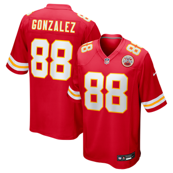 Men's Nike Tony Gonzalez Red Kansas City Chiefs Game Retired Player Jersey