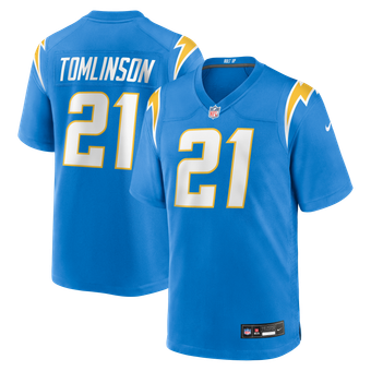 Men's Nike LaDainian Tomlinson Powder Blue Los Angeles Chargers Game Retired Player Jersey