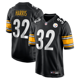 Men's Nike Franco Harris Black Pittsburgh Steelers Game Retired Player Jersey