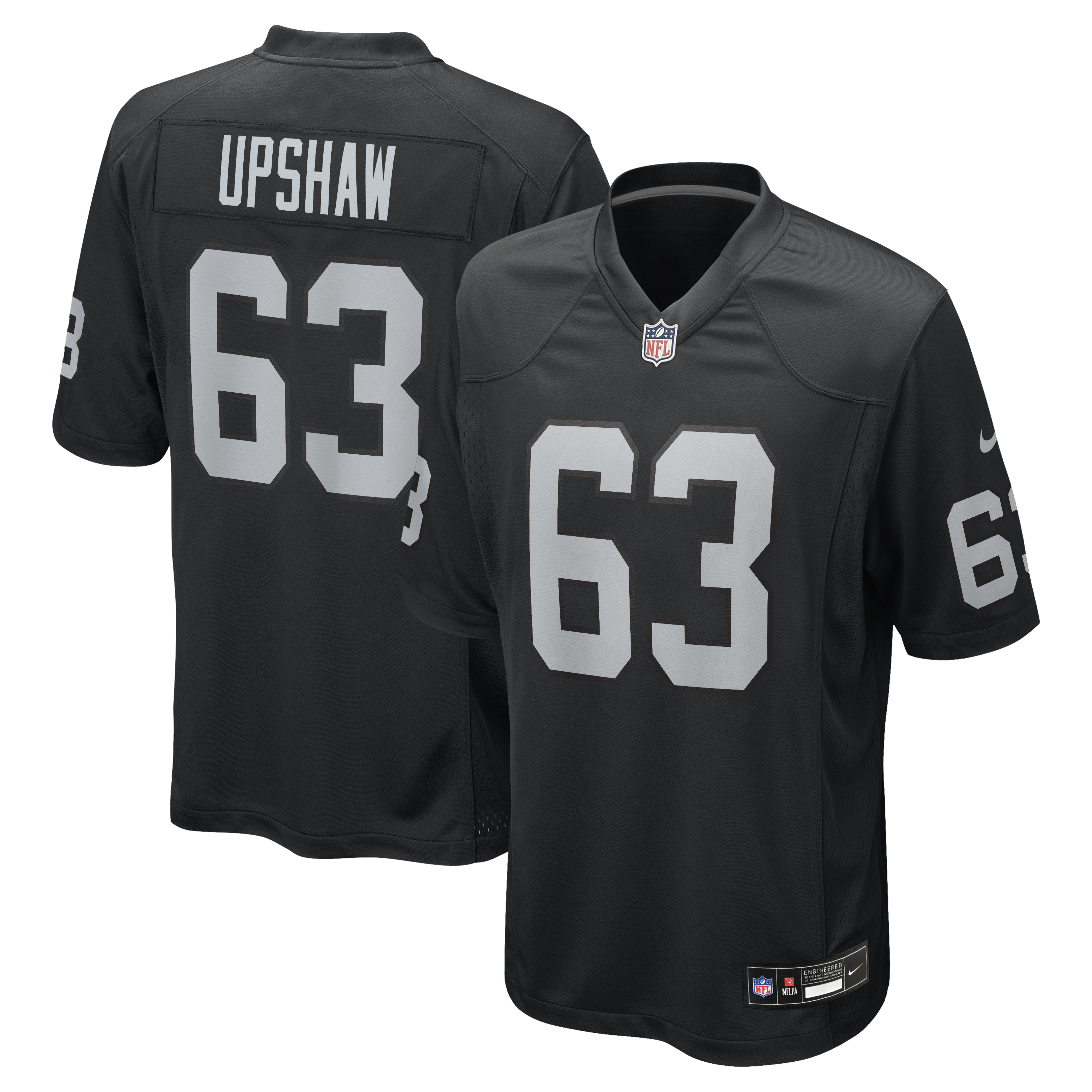 Men’s Nike Gene Upshaw Black Las Vegas Raiders Game Retired Player Jersey Men’s Nike Gene Upshaw Black Las Vegas Raiders Game Retired Player Jersey