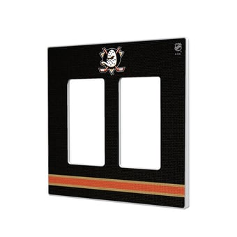 Anaheim Ducks Double Rocker Lightswitch Plate