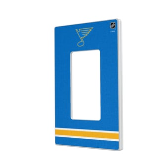 St. Louis Blues Single Rocker Lightswitch Plate