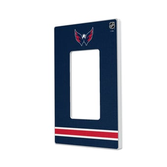 Washington Capitals Single Rocker Lightswitch Plate