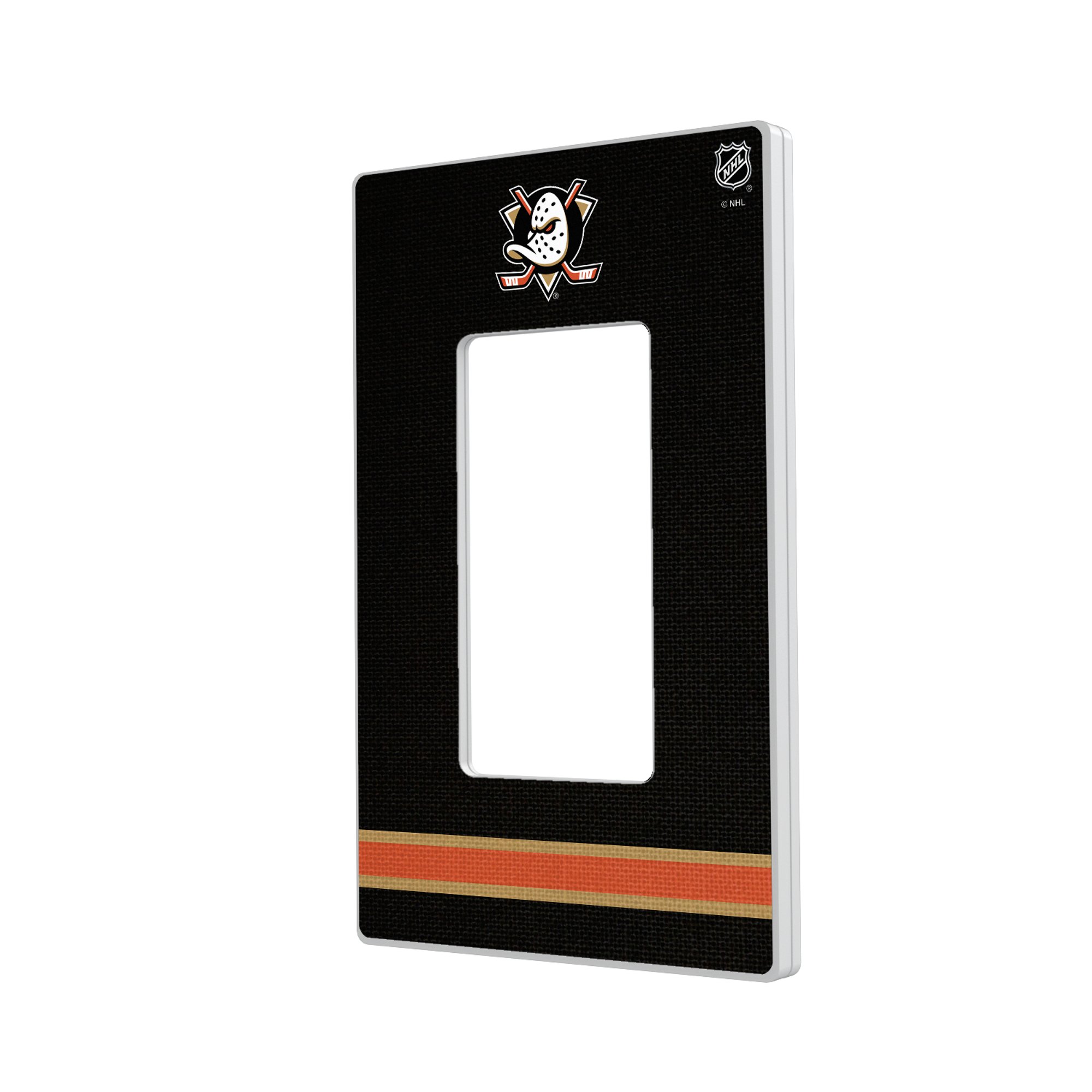 Anaheim Ducks Single Rocker Lightswitch Plate