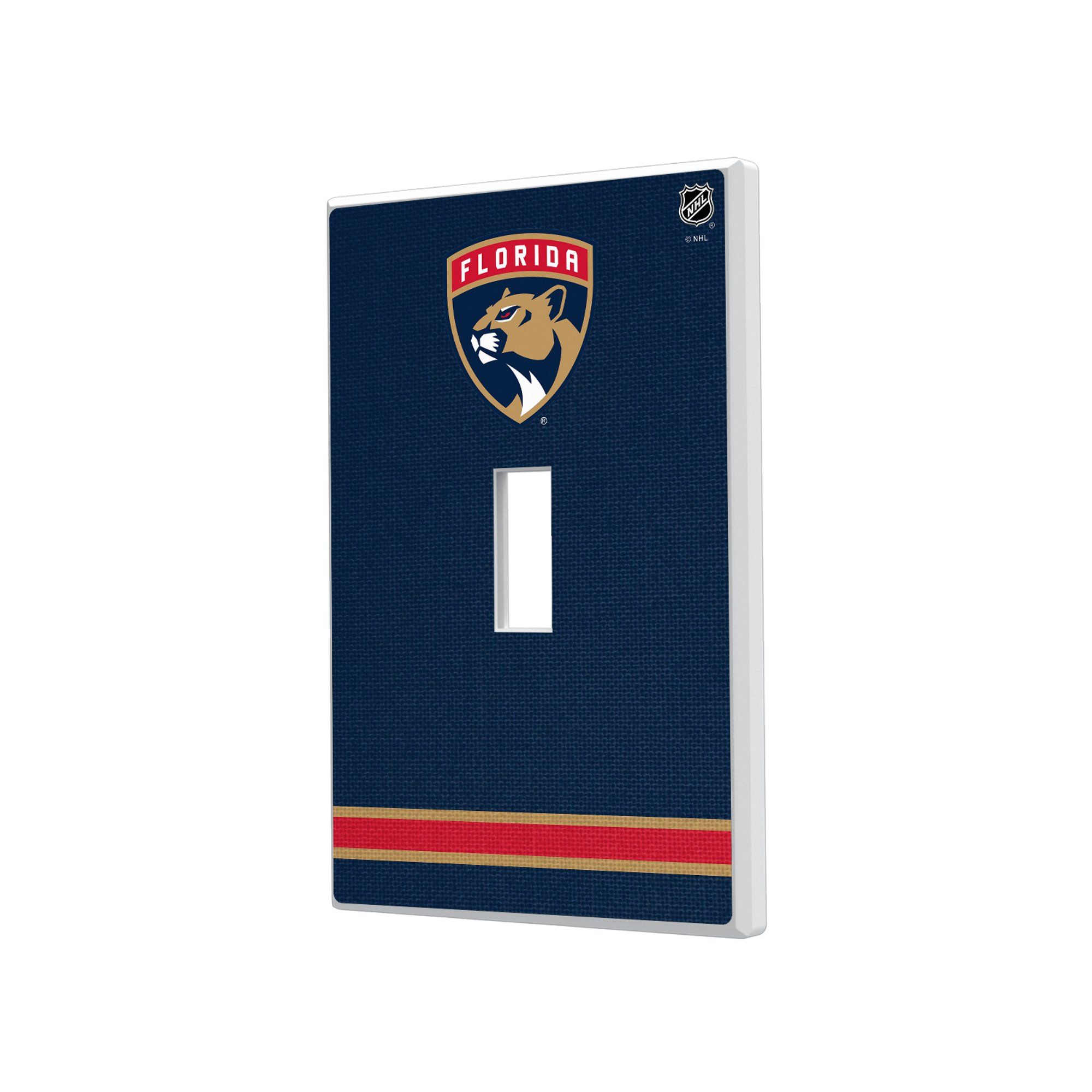 Florida Panthers Single Toggle Lightswitch Plate