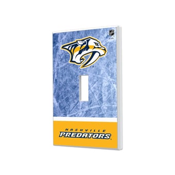 Nashville Predators Wordmark Single Toggle Lightswitch Plate