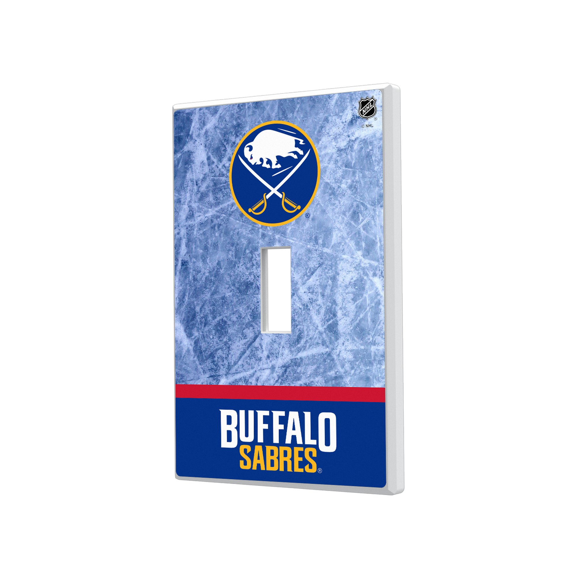 Buffalo Sabres Wordmark Single Toggle Lightswitch Plate Buffalo Sabres Wordmark Single Toggle Lightswitch Plate
