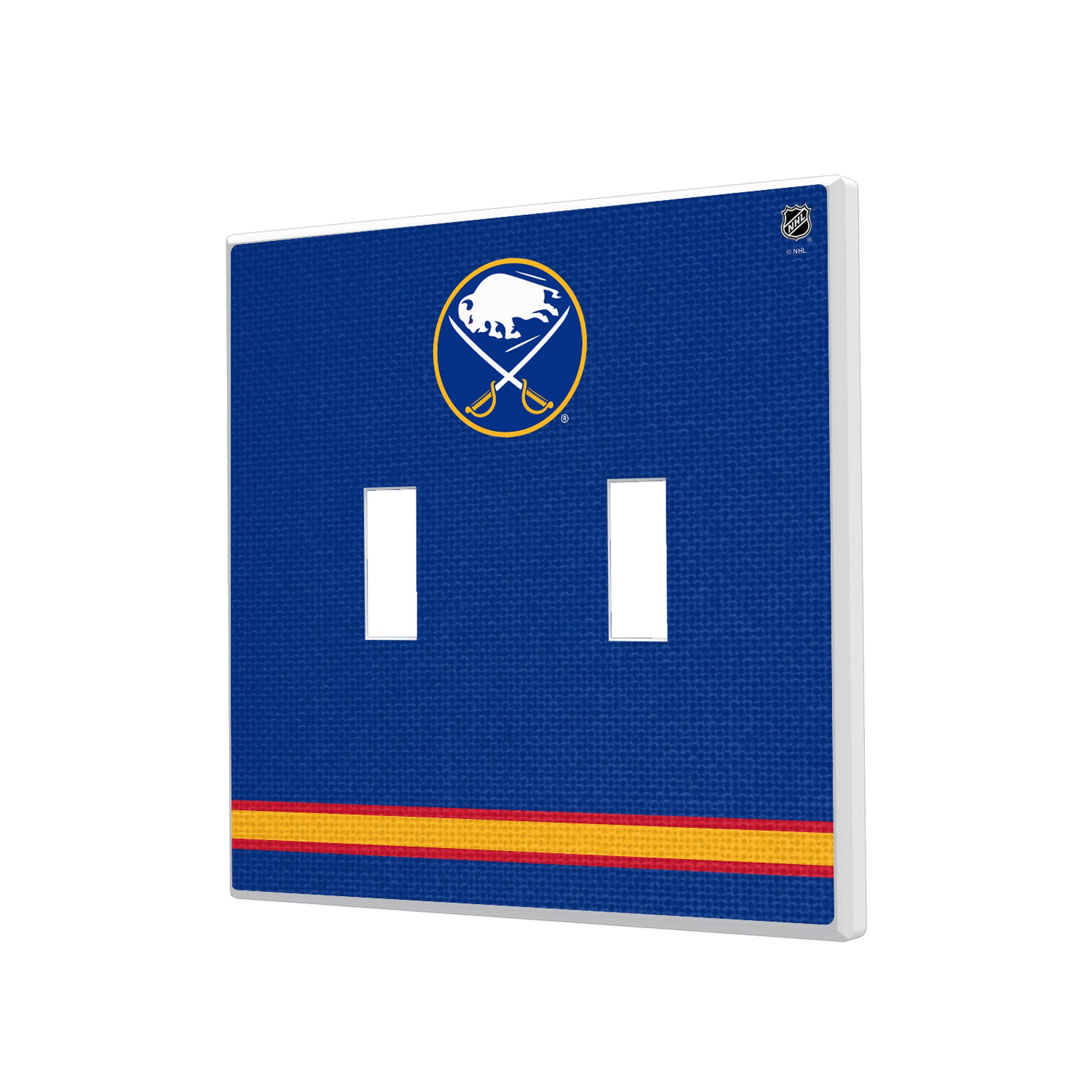 Buffalo Sabres Double Toggle Lightswitch Plate