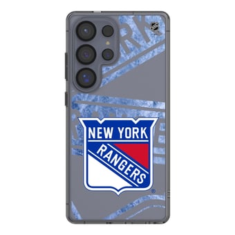 New York Rangers Galaxy Clear Ice Case