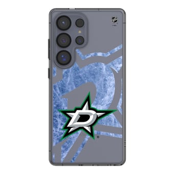 Dallas Stars Galaxy Clear Ice Case