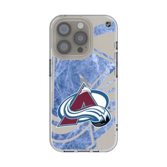 Colorado Avalanche iPhone Clear Ice Case